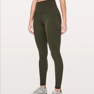 Olive lululemon aligns